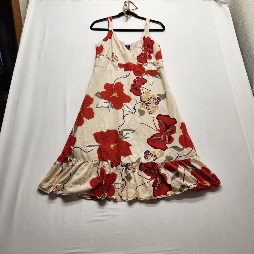 ⭐ GAP Vintage-Style Floral Dress – Size 10 | Boho Cottagecore Charm 100% Cotton
